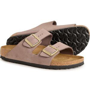 NEW Birkenstock Arizona Sandals Leather Faded Purple 38 Womens 7 NEW!